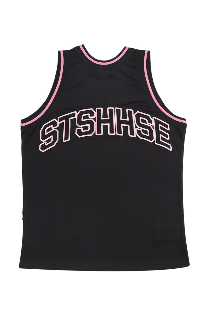 "VARSITY" BLACK MESH JERSEY