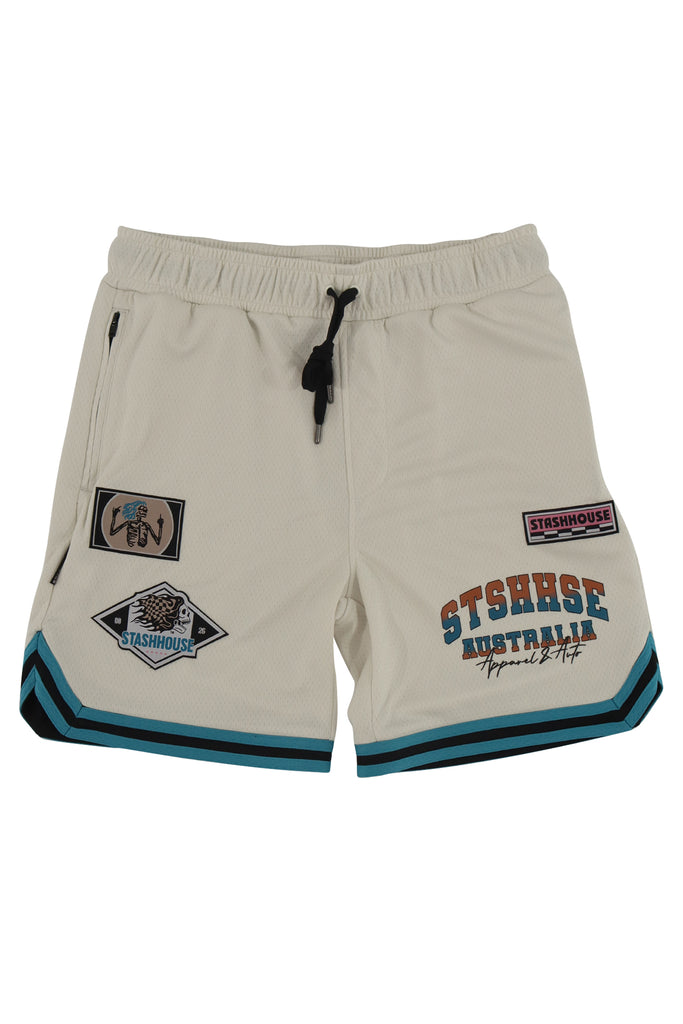 "TEAM" SAIL MESH SHORTS