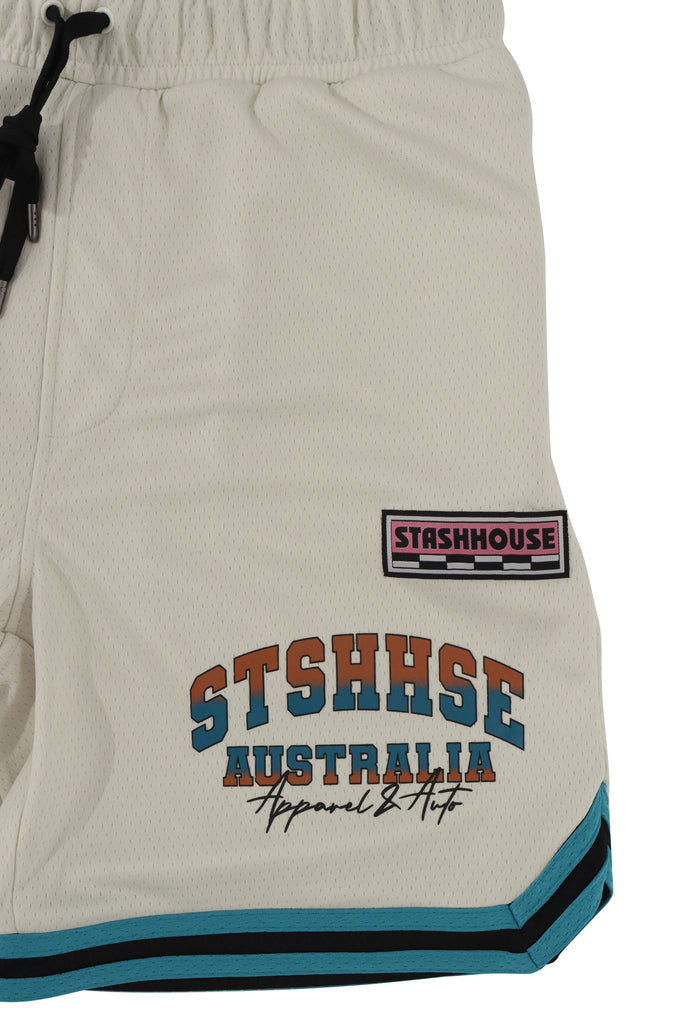 "TEAM" SAIL MESH SHORTS