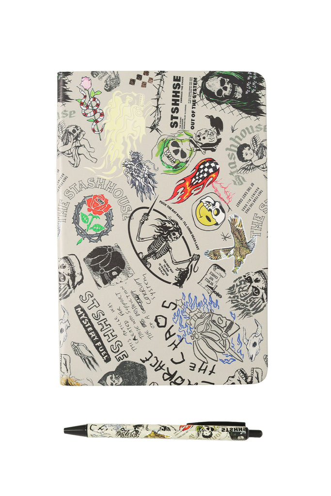 STASHHOUSE PARADISE NOTEBOOK & PEN SET