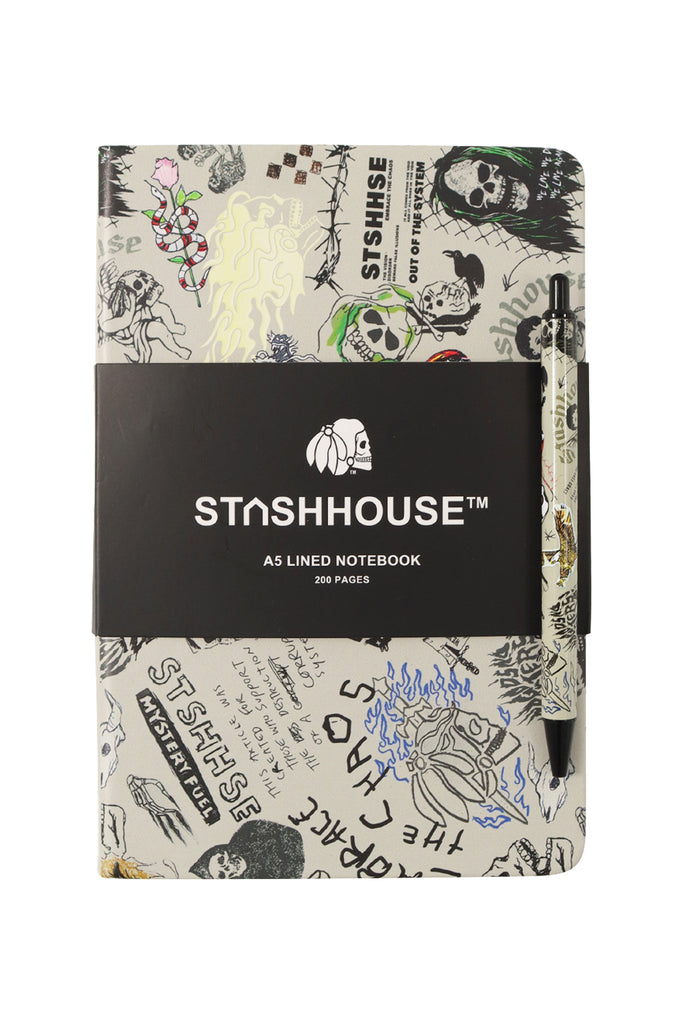 STASHHOUSE PARADISE NOTEBOOK & PEN SET