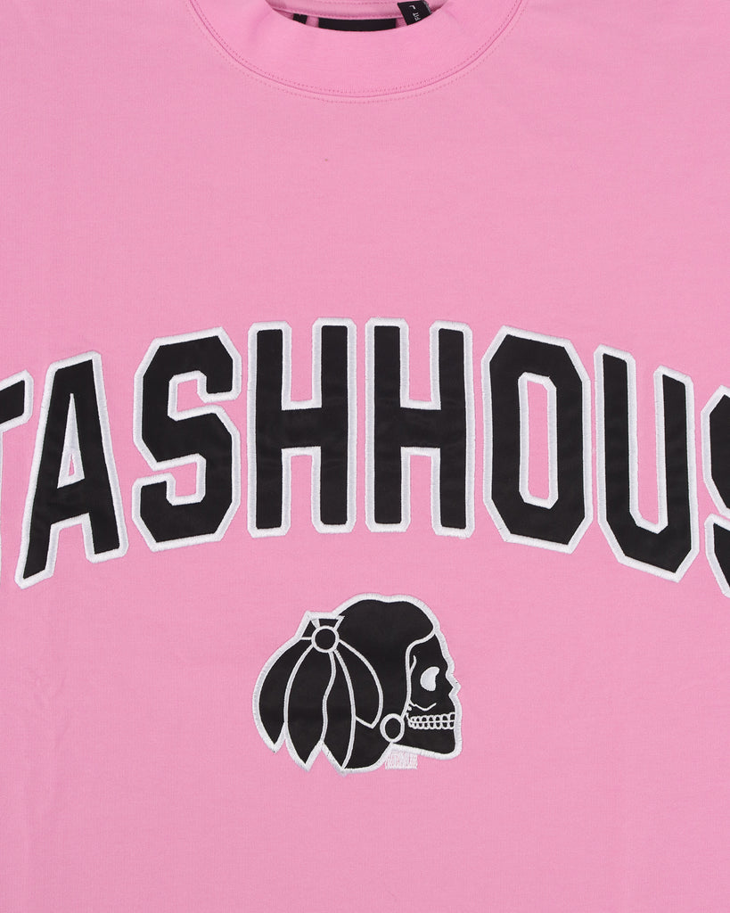 "SEASON" KNOCKOUT PINK OVERSIZE TEE