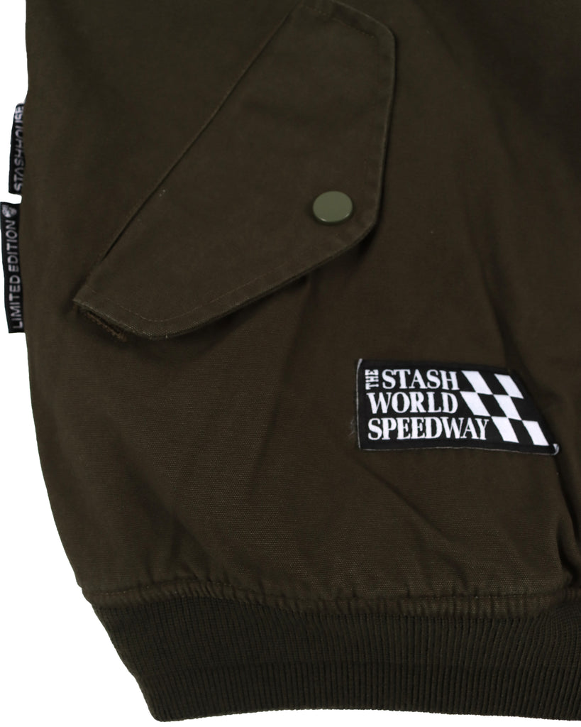 "REBEL" ARMY BOMBER JACKET