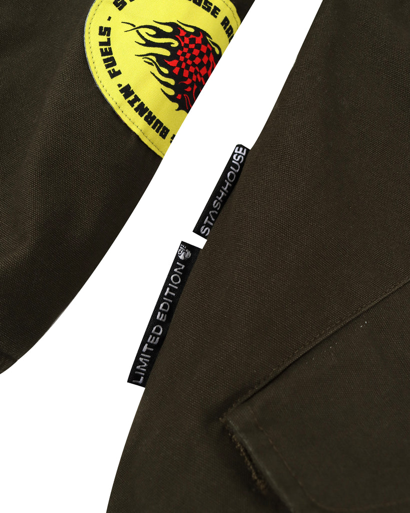 "REBEL" ARMY BOMBER JACKET