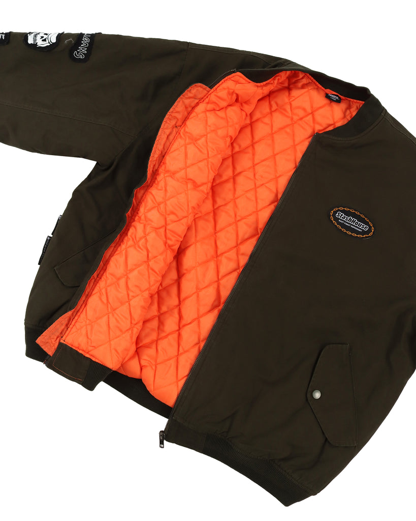 "REBEL" ARMY BOMBER JACKET