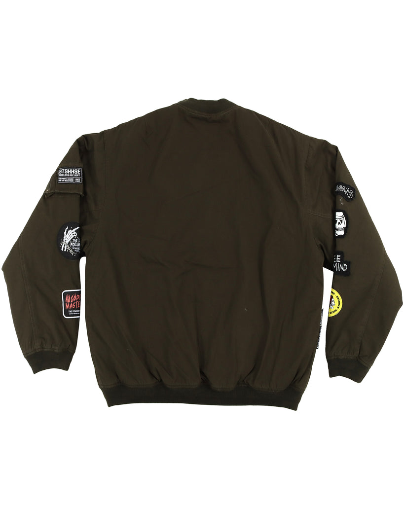 "REBEL" ARMY BOMBER JACKET