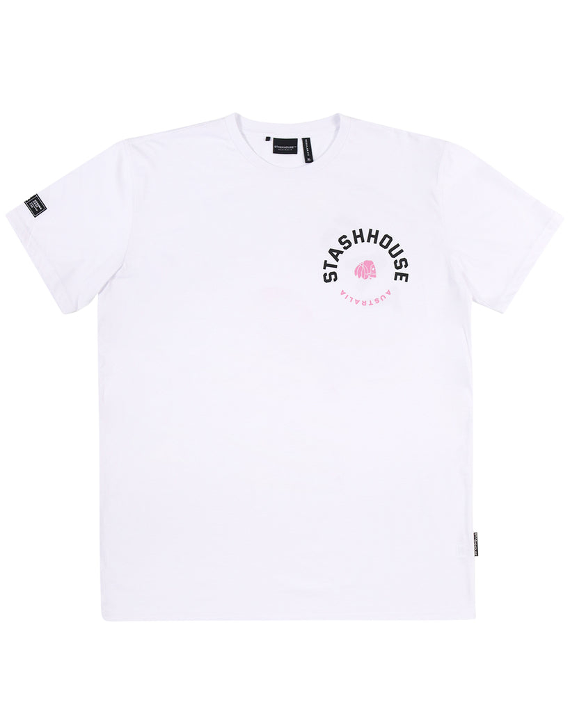 "ARC" WHITE REGULAR TEE
