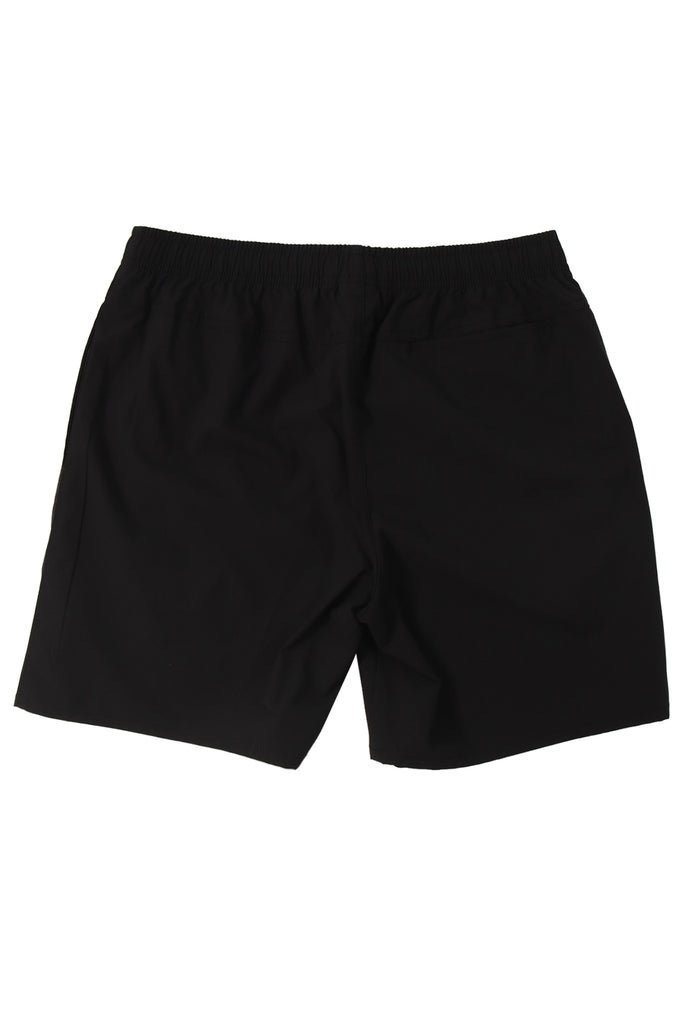 "SCRIPT" BLACK LIFESTYLE SHORTS