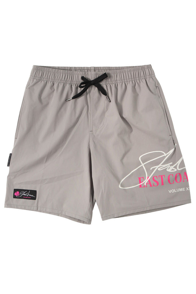 "SIGNATURE" CHARCOAL LIFESTYLE SHORTS