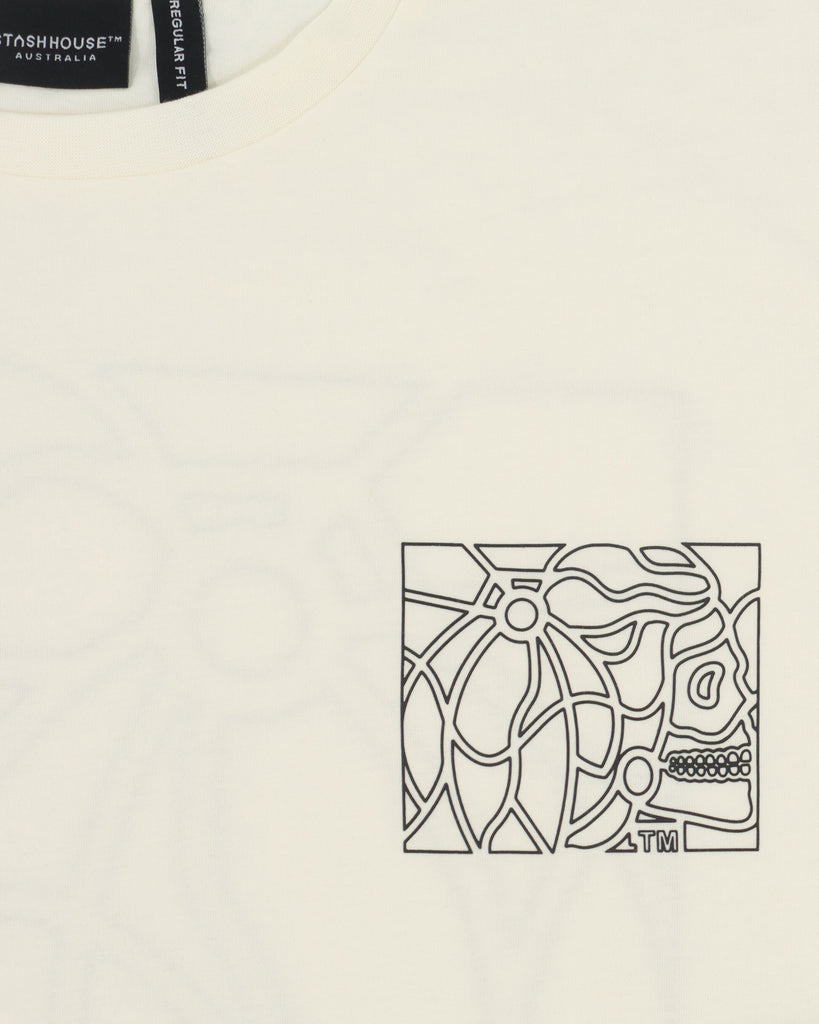 "TILE" SAIL REGULAR TEE