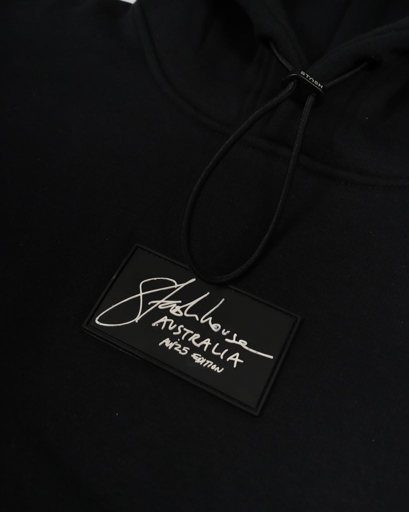 "AUTOGRAPH" BLACK TODDLER PULL OVER HOOD