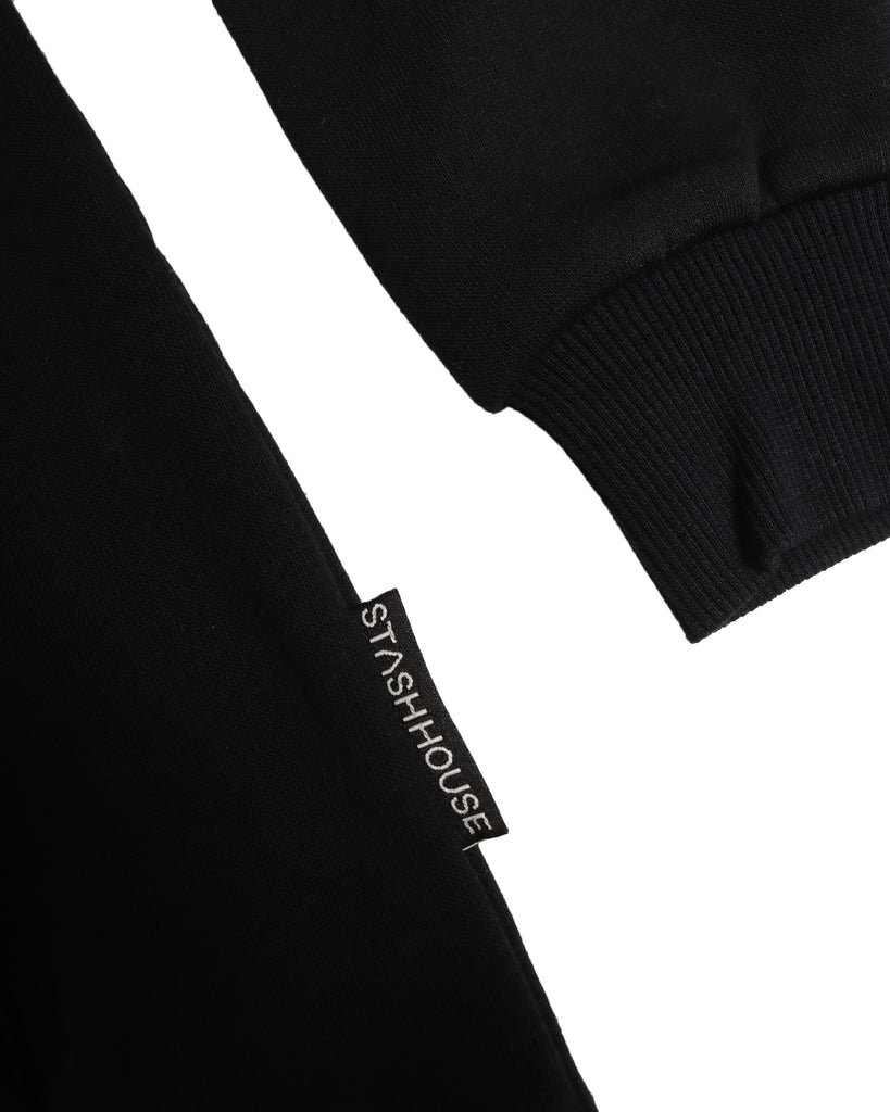 "AUTOGRAPH" BLACK TODDLER PULL OVER HOOD