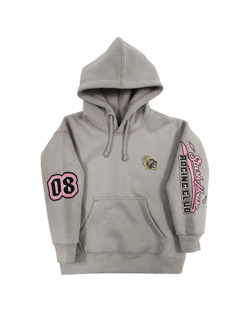 "RACER" SLATE TODDLER PULL OVER HOOD