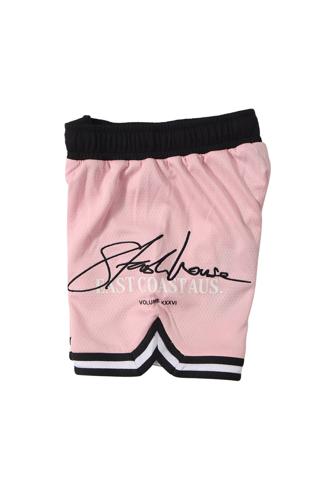 "SIGNATURE" ROSE MESH TODDLER MESH SHORTS