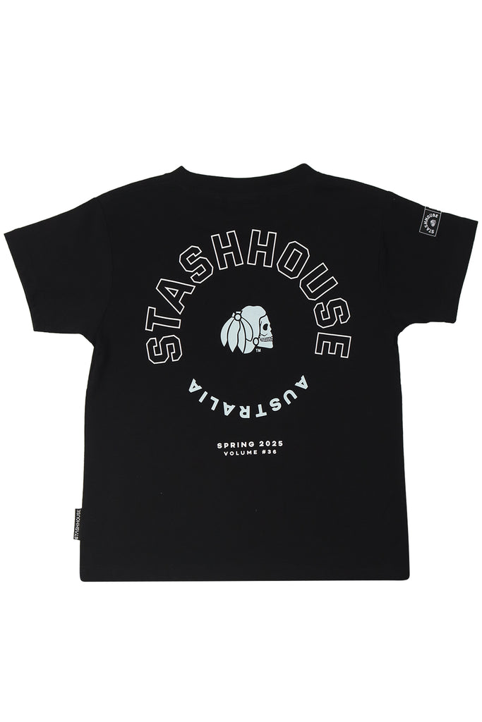 "ARC" BLACK TODDLER TEE