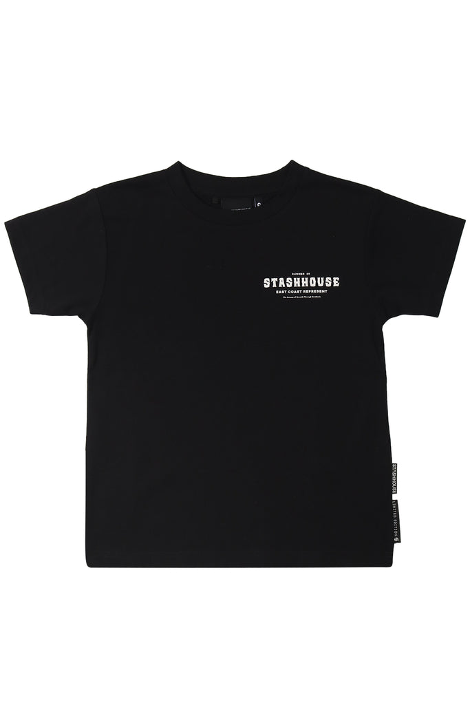 "GRATITUDE" BLACK TODDLER TEE