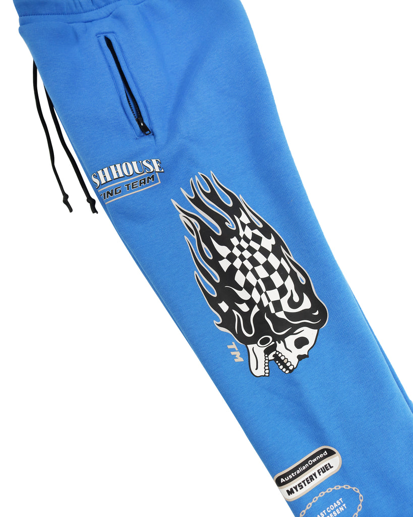 "FLAG" COBALT TODDLER TRACK PANTS