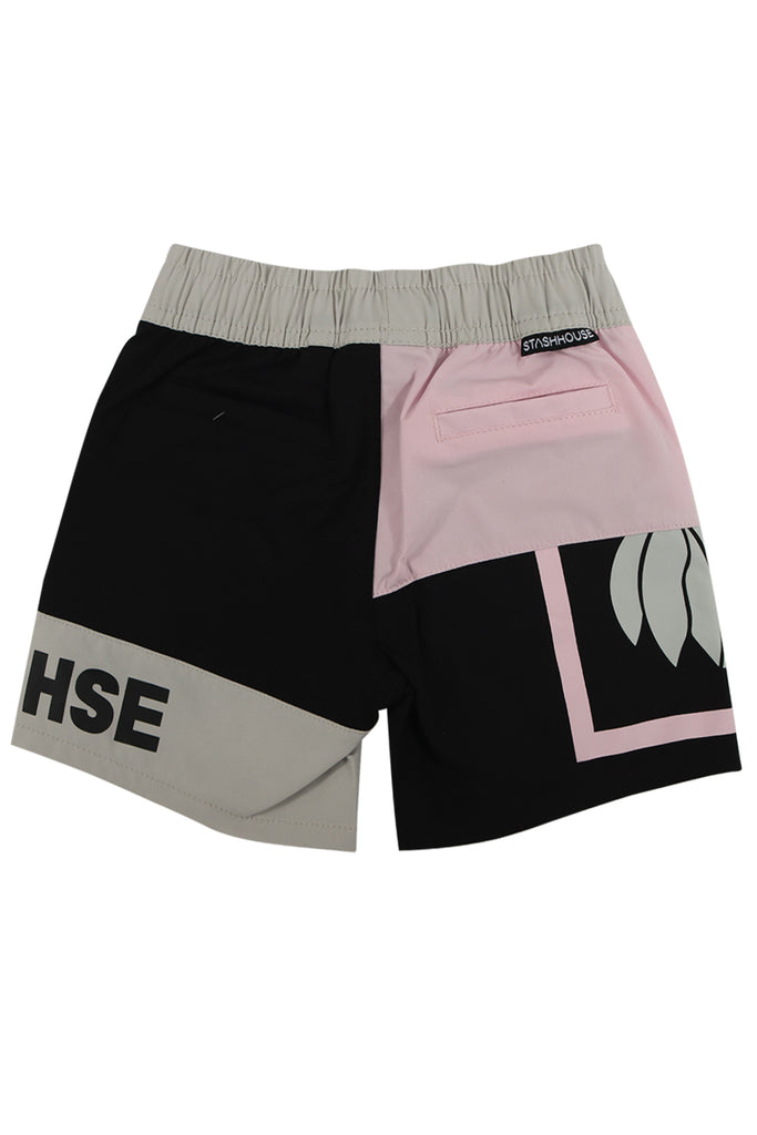 "PANEL" ROSE TODDLER LIFESTYLE SHORTS