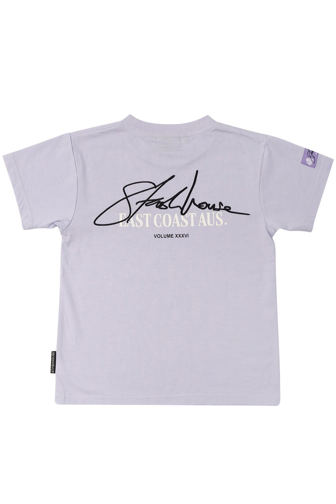 "SIGNATURE" LILAC TODDLER TEE