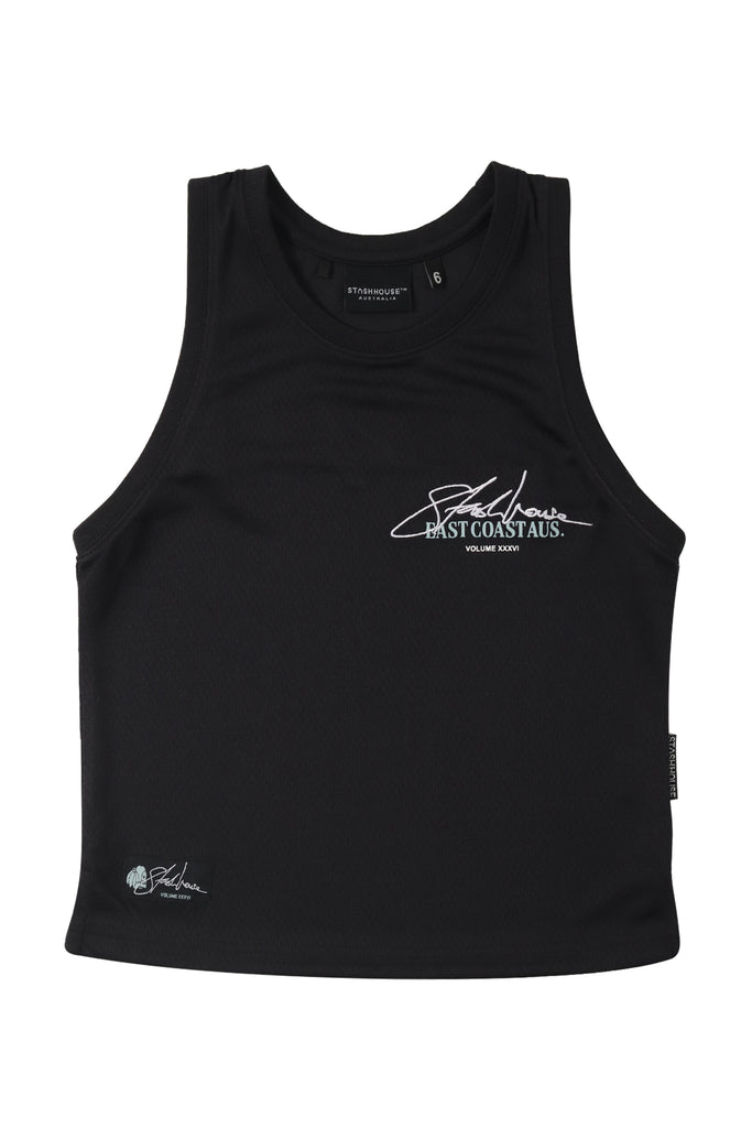 "SIGNATURE" BLACK MESH TODDLER JERSEY