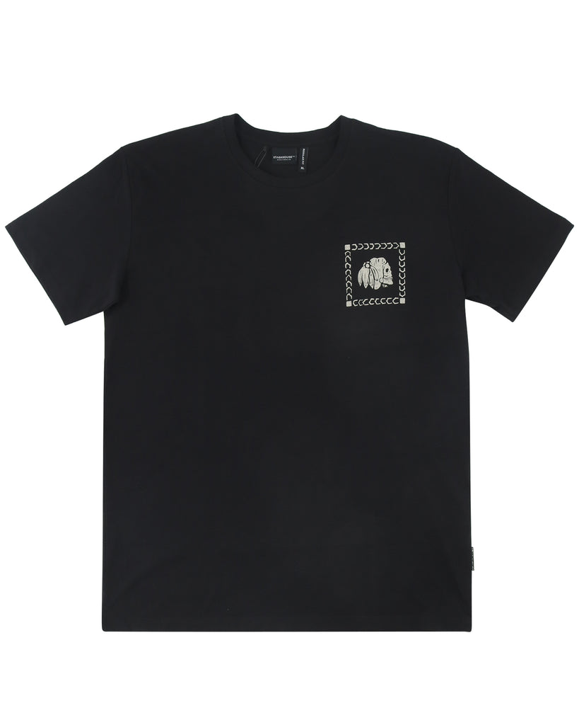 "VERSA SS26" BLACK REGULAR TEE