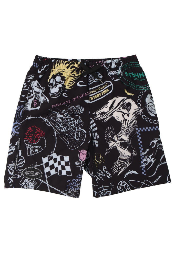 "YARDAGE" MULTI LIFESTYLE SHORTS