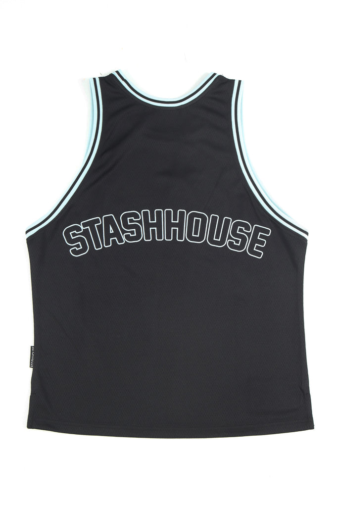 "LOCKED" BLACK MESH TODDLER JERSEY