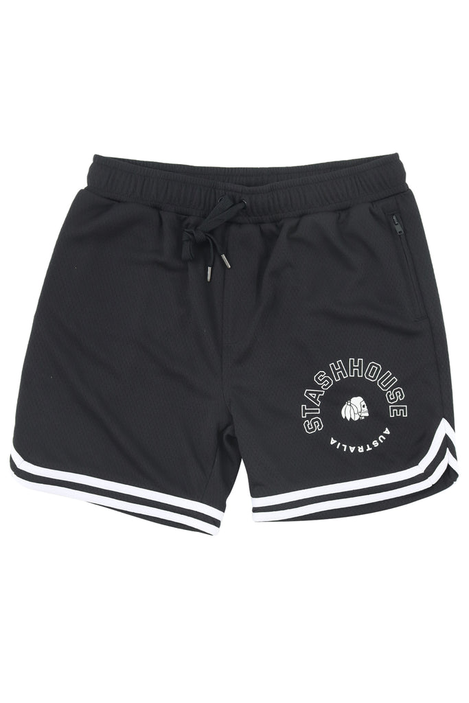 "ARC" BLACK MESH TODDLER MESH SHORTS