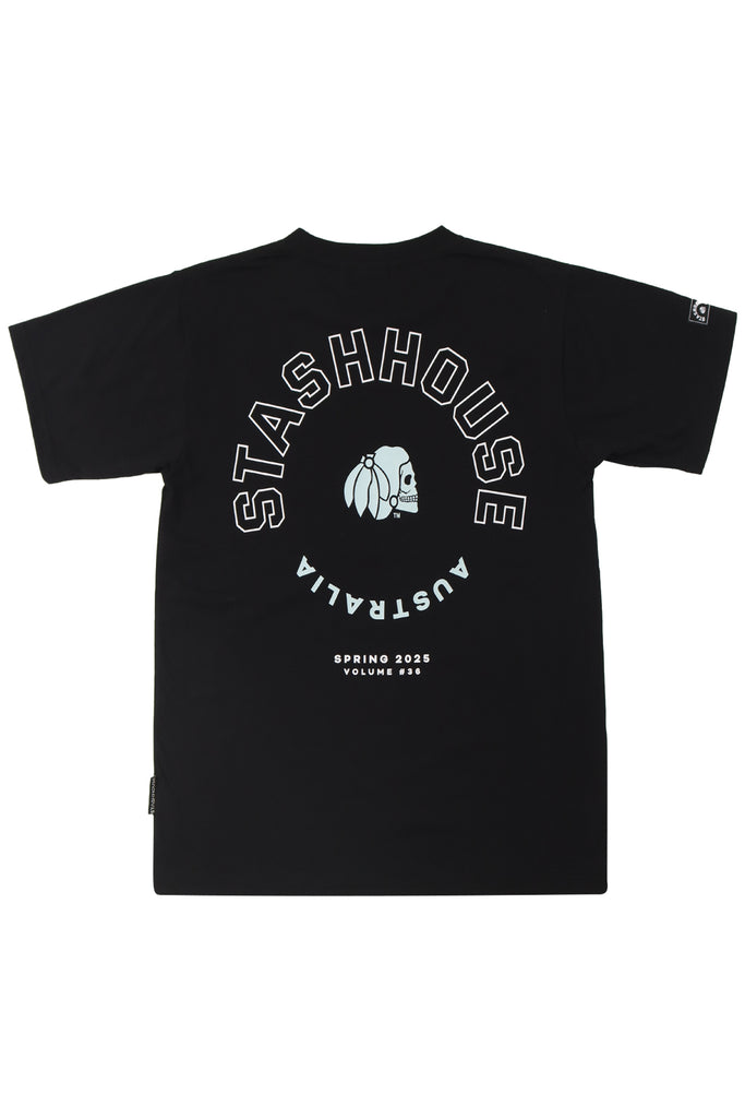 "ARC" BLACK YOUTH TEE