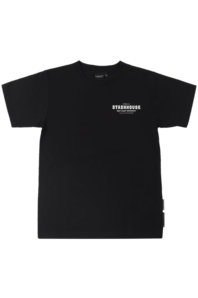 "GRATITUDE" BLACK YOUTH TEE