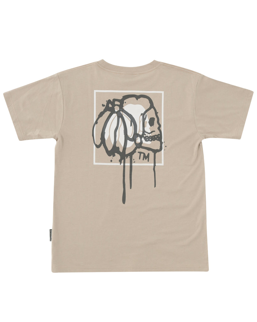"DRIP" TAUPE YOUTH TEE