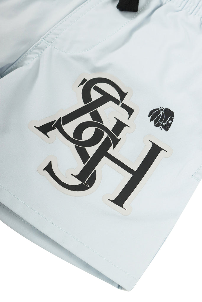 "MONOGRAM" SKY TODDLER LIFESTYLE SHORTS