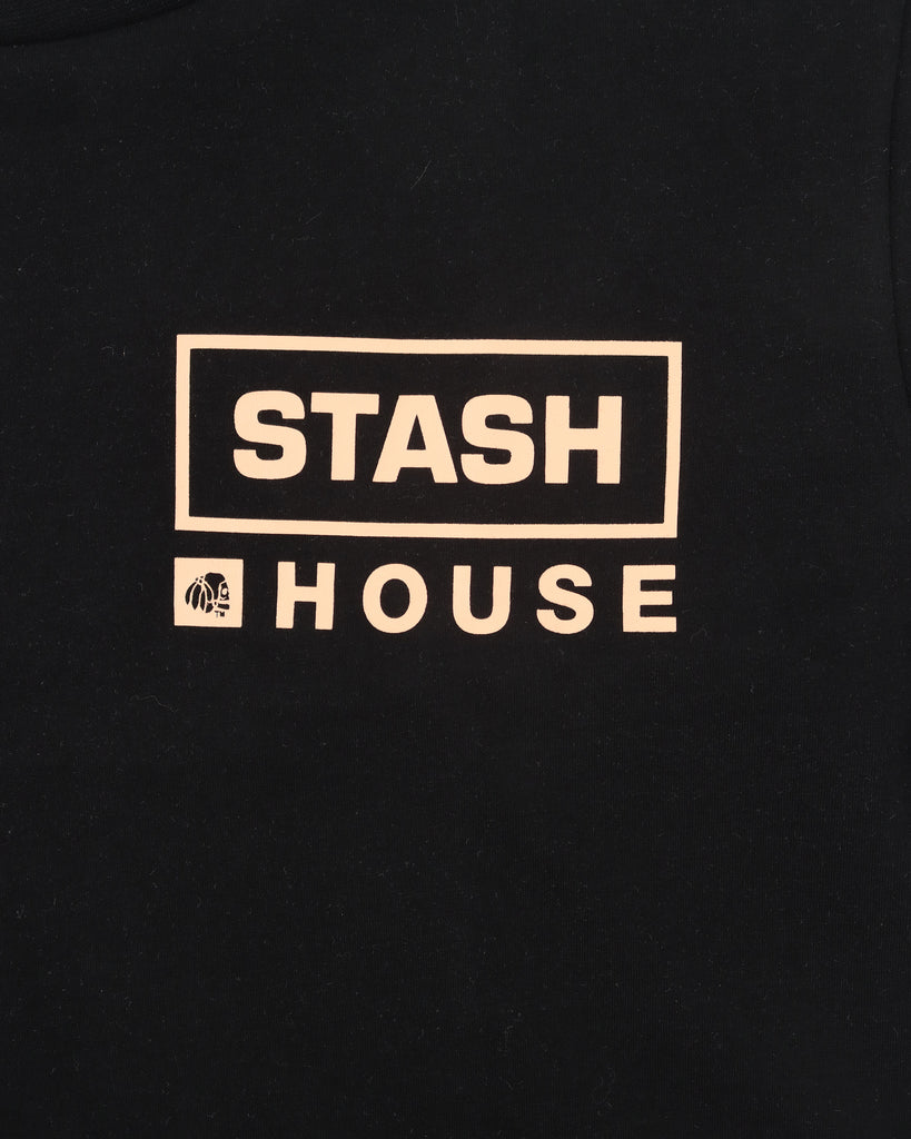 "SQUARED" BLACK YOUTH TEE