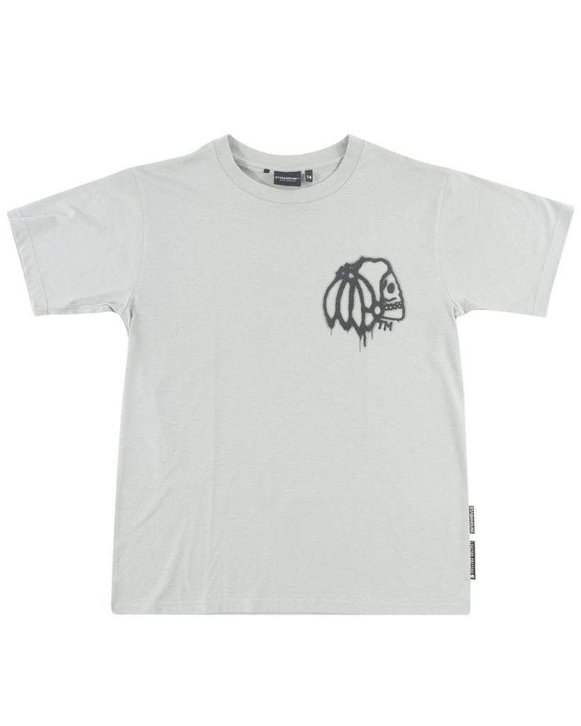 "VANDAL" SLATE TODDLER TEE