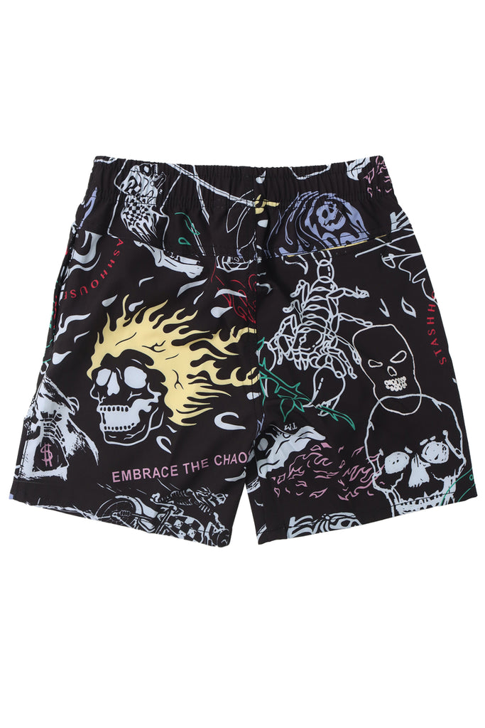 "YARDAGE" MULTI YOUTH LIFESTYLE SHORTS