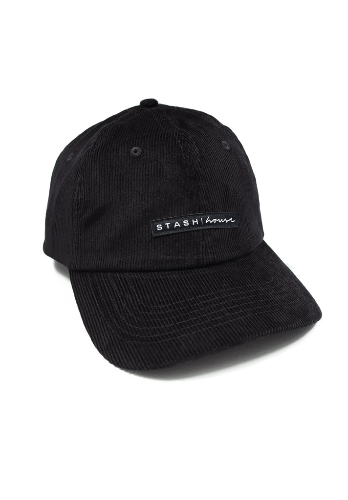 "5050" BLACK CORDUROY DAD HAT